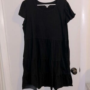 Time and Tru Black Dress XL